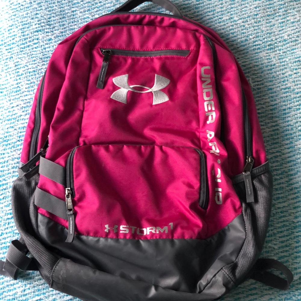 Pink Under Armour Backpack